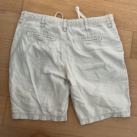 All Son Brand Lightweight Shorts in White - Picture 5 of 12